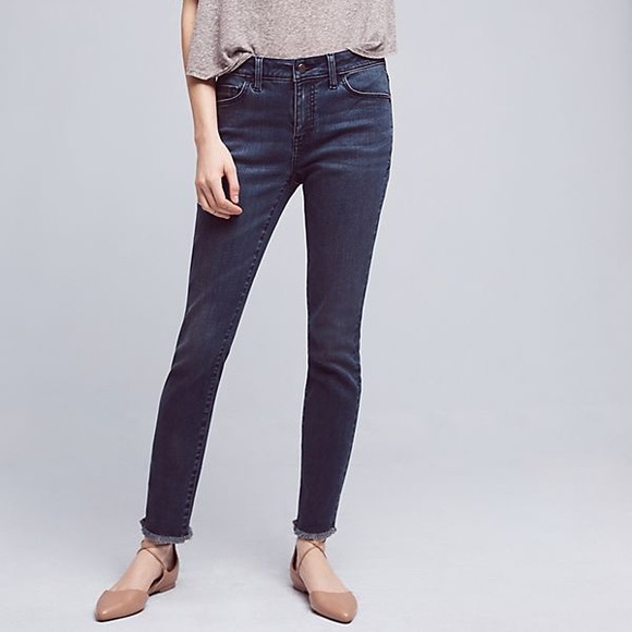 Anthropologie Denim - Anthropologie Pilcro Script Raw Hem Skinny Jeans